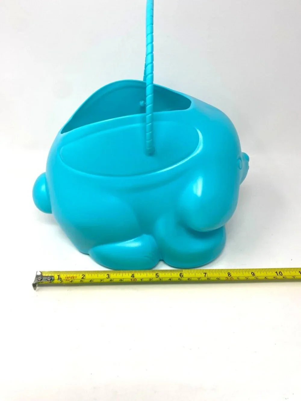 Target 2026 Vintage Inspired Easter Bunny Blow Mold Basket Blue Spritz
